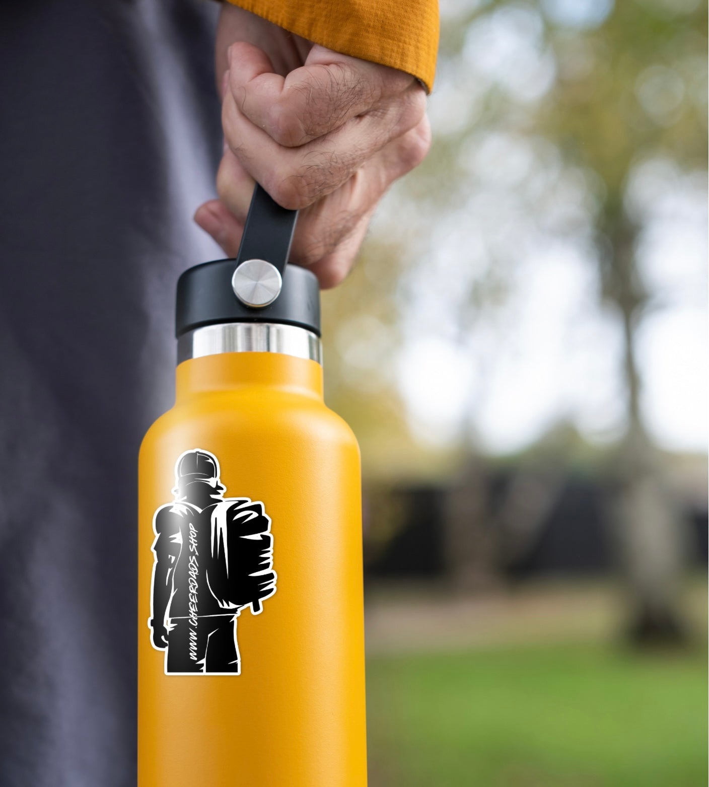 Backpack Guy Sticker